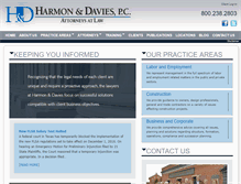 Tablet Screenshot of h-dlaw.com
